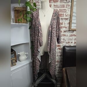 Lularoe Womens Duster sweater sz small